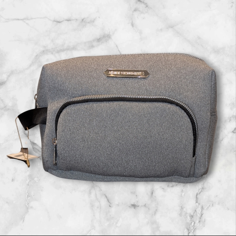 NWT Aimee Kestenberg Isabela Large zip around neoprene toiletry bag